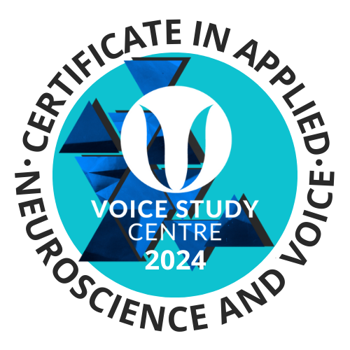 Heidi Moss badge Certificate In Applied Neuroscience And Voice